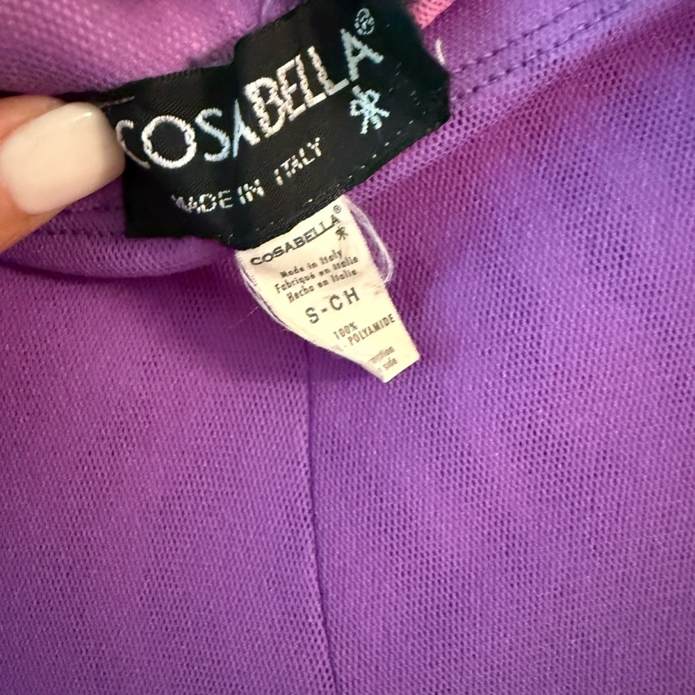 Elegant Purple Women's Pajama Pants - Picture 2 of 2
